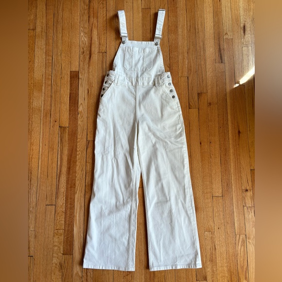 & Other Stories Relaxed Denim Overalls, size 6 - Picture 6 of 9